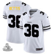 Men's Pittsburgh Steelers #36 Jerome Bettis White Team Logo Vapor Limited NFL Jersey