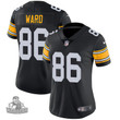 Women's  Pittsburgh Steelers #86 Hines Ward Black Alternate  Stitched NFL Vapor Untouchable Limited Jersey