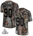 Men's  Jaguars #90 Taven Bryan Camo  Stitched NFL Limited Rush Realtree Jersey