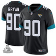 Men's Jaguars #90 Taven Bryan Black Alternate Stitched NFL Vapor Untouchable Limited Jersey