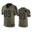 Youth's  Cincinnati Bengals Drew Sample Olive 2021 Salute To Service Limited Jersey