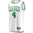 Men's Carsen Edwards Boston Celtics Wairaiders Fast Break Replica Player- Association Edition - White Jersey