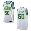 Men's  2019-20  Boston Celtics #50 P.J. Dozier City Swingman- White Jersey