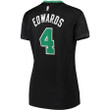 Women's  Carsen Edwards Boston Celtics Wairaiders  Fast Break Replica Player- Statement Edition - Black Jersey