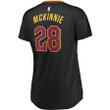 Women's  Alfonzo McKinnie Cleveland Cavaliers Wairaiders  Fast Break Player- Statement Edition - Black Jersey