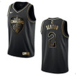 Men's   Cleveland Cavaliers #2 Collin Sexton Golden Edition Jersey - Black , Basketball Jersey