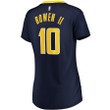 Women's  Brian Bowen II Indiana Pacers Wairaiders  Fast Break ReplicaNavy - Icon Edition Jersey