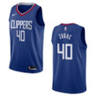 Men's   Los Angeles Clippers #40 Ivica Zubac Icon Swingman Jersey - Blue , Basketball Jersey