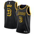 Youth's  Los Angeles Lakers Classic Edition Swingman Jersey Black Anthony Davis