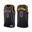 Men's Russell Westbrook #0 Los Angeles Lakers Earned Edition Black Jersey