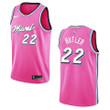 Men's   Miami Heat #22 Jimmy Butler Earned Swingman Jersey - Pink , Basketball Jersey