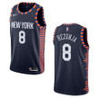 Men's  2019-20  New York Knicks #8 Mario Hezonja City Edition Swingman- Navy Jersey