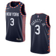 Men's  2019-20  New York Knicks #3 Billy Garrett Jr. City Swingman- Navy Jersey