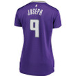Women's  Cory Joseph Sacramento Kings Wairaiders  Fast Break Player Replica Jersey - Icon Edition - Purple