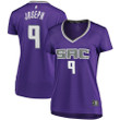Women's  Cory Joseph Sacramento Kings Wairaiders  Fast Break Player Replica Jersey - Icon Edition - Purple