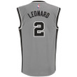 Men's Kawhi Leonard San Antonio Spurs  Alternate Replica- Gray Jersey