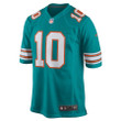 Youth's Tyreek Hill Miami Dolphins Alternate Game Jersey - Aqua