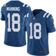 Men's   Peyton Manning Royal Indianapolis Colts Legacy Replica Home Jersey