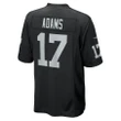 Men's Davante Adams Las Vegas Raiders Home Game Jersey - Black