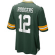 Men's Aaron Rodgers Green Bay Packers Game Player Jersey - Green
