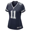 Women's Micah Parsons Dallas Cowboys 2021 NFL Draft First Round Pick Game Jersey - Navy
