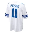 Men's Micah Parsons Dallas Cowboys Game Jersey - White