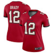 Women's Tom Brady Tampa Bay Buccaneers Vapor Limited Jersey - Red