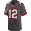 Youth's Tom Brady Tampa Bay Buccaneers Vapor Limited Jersey - Pewter