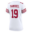 Women's Deebo Samuel White San Francisco 49ers Player Game Jersey