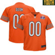 Youth Custom Orange Chicago Bears Super Bowl Alternate Game Player Jersey – Replica