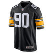 T.J. Watt Pittsburgh Steelers Youth Alternate Game Jersey - Black
