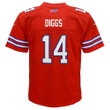 Stefon Diggs Buffalo Bills Youth Game Jersey - Red
