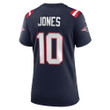 Mac Jones New England Patriots Women's Player Game Jersey - Navy