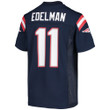 Julian Edelman New England Patriots Youth Replica Player Jersey - Navy