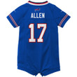 Josh Allen Buffalo Bills Newborn &amp; Infant Romper Jersey - Royal