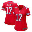 Josh Allen Buffalo Bills Women's Alternate Game Jersey - Red