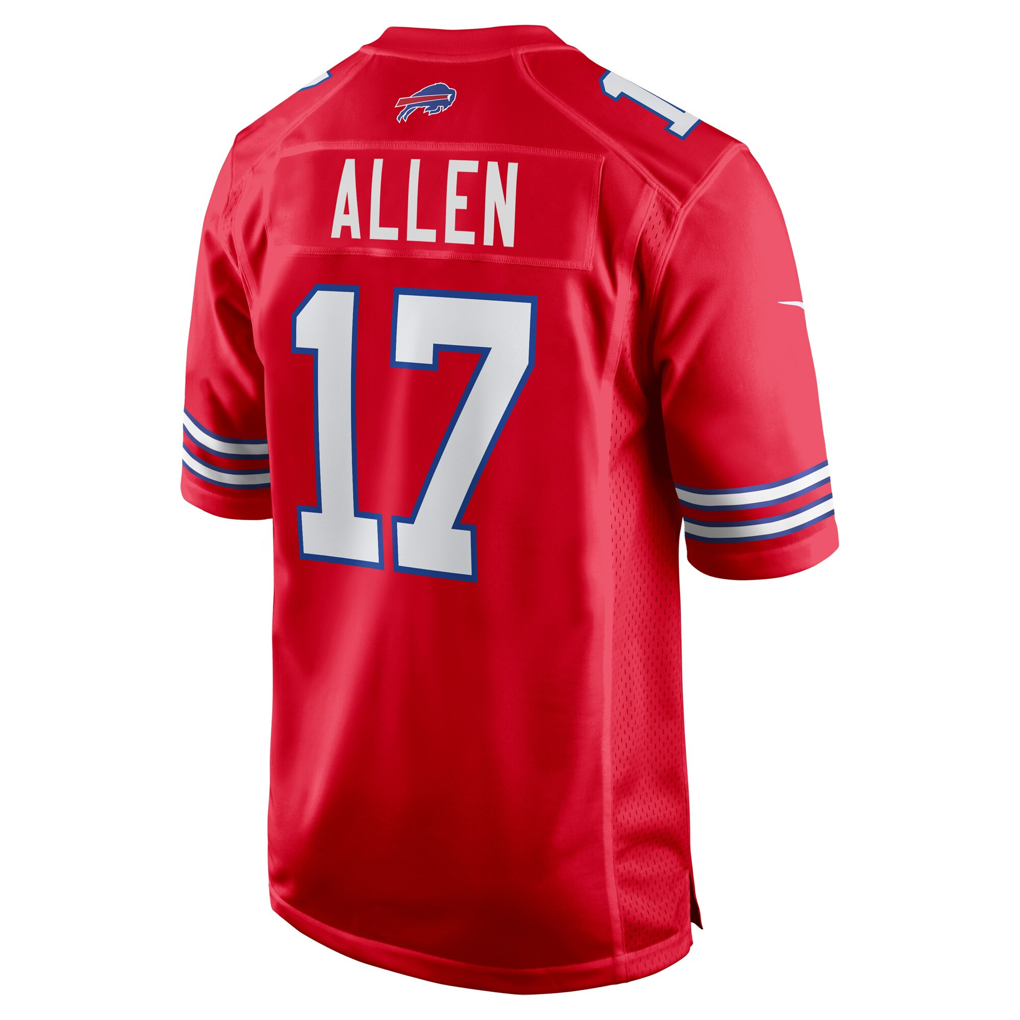 Josh Allen Buffalo Bills Alternate Game Jersey - Red