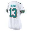 Dan Marino Miami Dolphins Women's Retired Player Jersey - White