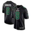 Aaron Rodgers New York Jets Fashion Game Jersey - Black