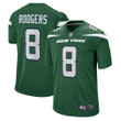Aaron Rodgers New York Jets Youth Game Jersey - Gotham Green