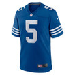 Anthony Richardson Indianapolis Colts 2023 NFL Draft First Round Pick Alternate Game Jersey - Royal