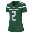 Zach Wilson New York Jets Women's 2021 NFL Draft First Round Pick Game Jersey - Gotham Green