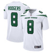 Aaron Rodgers New York Jets Game Jersey - White