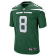 Aaron Rodgers New York Jets Youth Game Jersey - Gotham Green