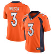 Men's Russell Wilson Denver Broncos Team Vapor Limited Jersey - Orange