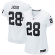Josh Jacobs Las Vegas Raiders Women's Player Game Team Jersey - White