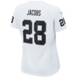 Josh Jacobs Las Vegas Raiders Women's Player Game Team Jersey - White