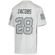 Josh Jacobs Las Vegas Raiders Youth Color Rush Game Jersey - White