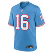 Treylon Burks Tennessee Titans Youth Oilers Throwback Player Game Jersey - Light Blue