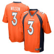 Men's Russell Wilson Denver Broncos Game Jersey - Orange